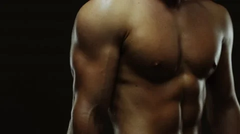 Biceps work Stock Footage 53148127