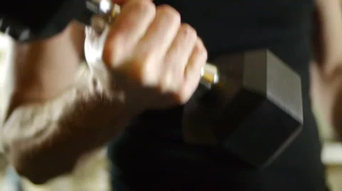 Biceps001 Video stock 5186608