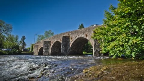 Bickleigh Bridge - Devon Stock Photos