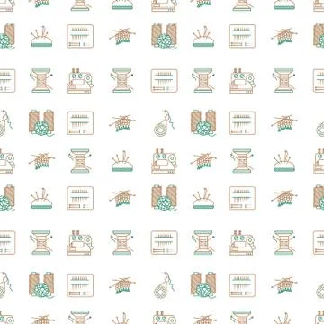 Bicolor line design vector background for sewing or handmade 스톡 일러스트