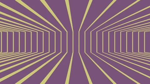 Bicolor loop background with 3d parallax look. Colorful minimalist loop Stock Footage 264041380