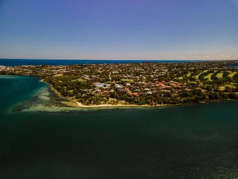 Bicton Baths, Swan River Perth Foto stock