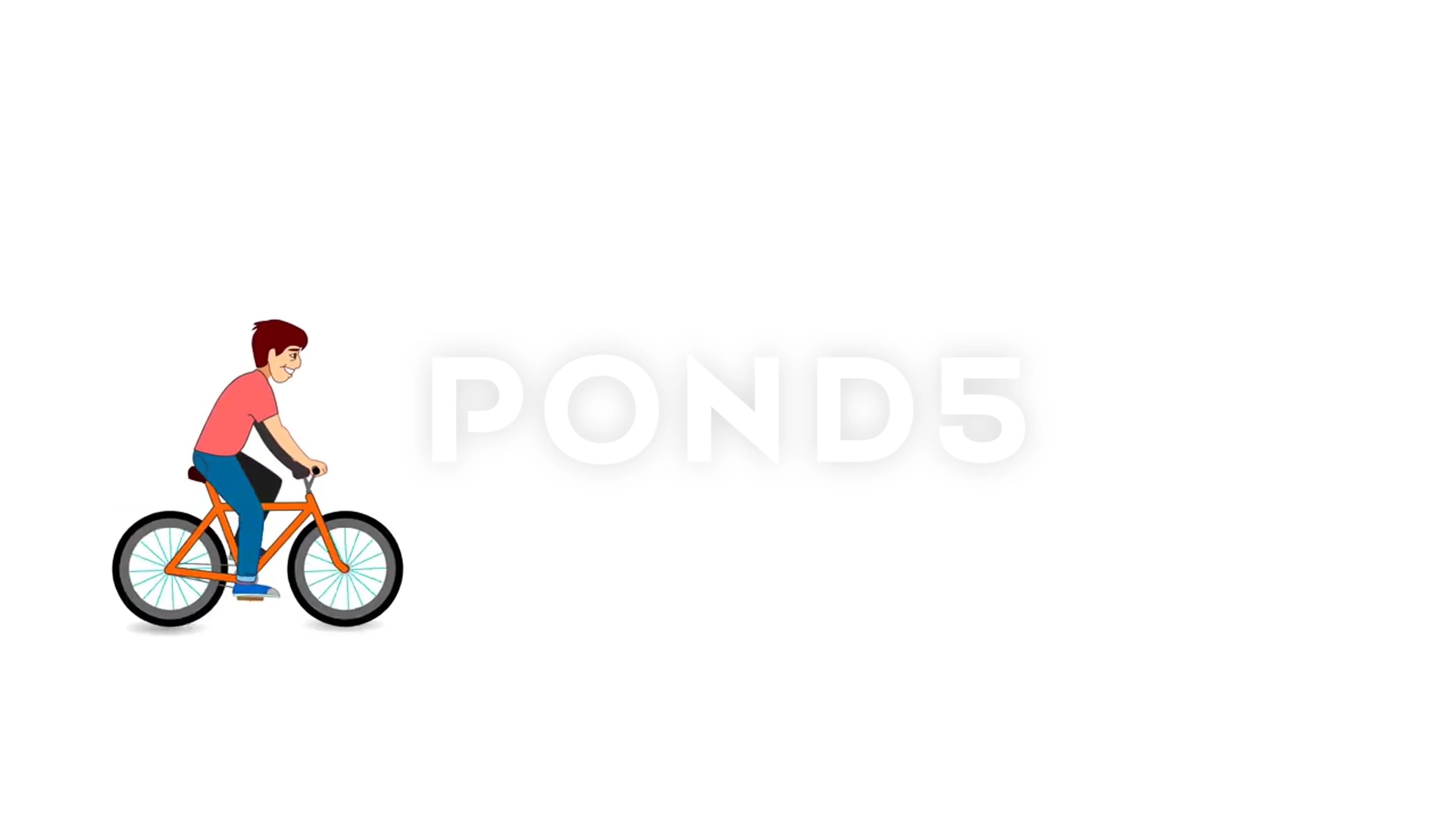 Silhouette Animation Sport Cycling Stock Footage ~ Royalty Free Stock  Videos | Pond5