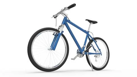 Bicycle Blue Illustrazione stock