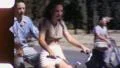 BICYCLE BUILT FOR TWO Young Couple Ride 1940s Vintage Film Retro Home Movie 6055 HD Footage