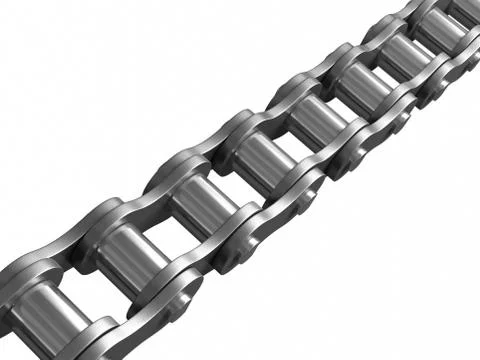 Bicycle chain Stock Illustration