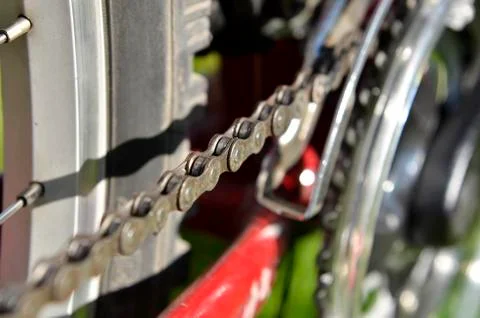 Bicycle chain Stock Photos