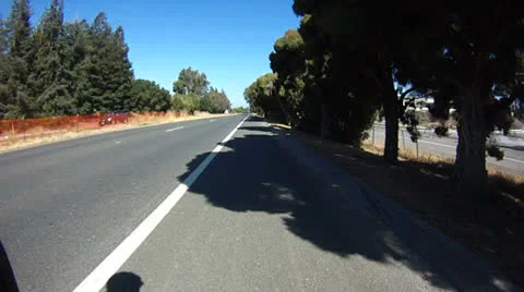 Bicycle commuting Video stock 25569621