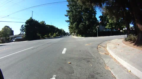 Bicycle commuting Stock Footage 25570009