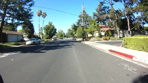 Bicycle commuting Stock Footage 25570428