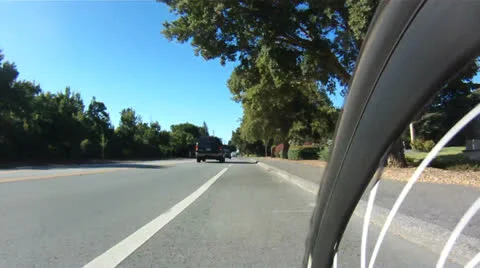 Bicycle commuting Stock Footage 25727759