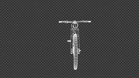 Bicycle components Video stock 73816543