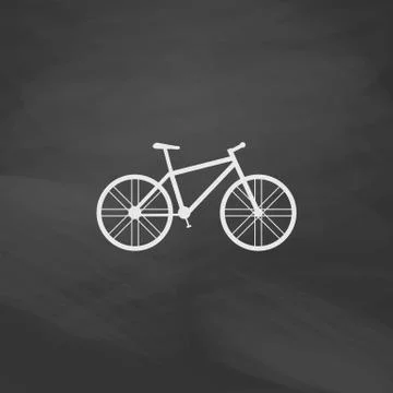 Bicycle computer symbol Stock Illustration