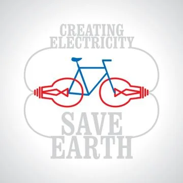 Bicycle concept Stock Illustration