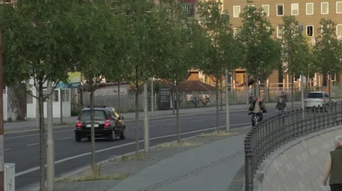 Bicycle Couple Stock Footage 48299988