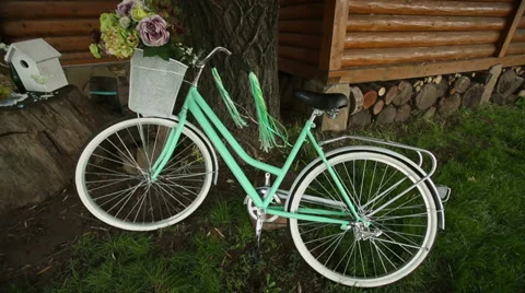 Bicycle Decoration Video stock 39767063