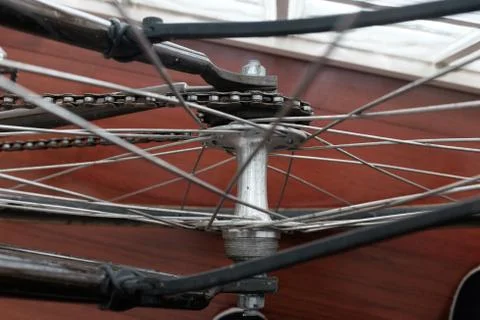 Bicycle detais Stock Photos