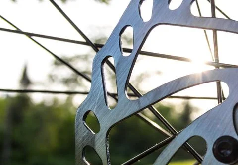 Bicycle Disk Brake Stock Photos