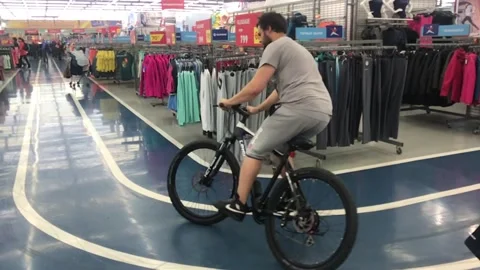 Bicycle drift Stock Footage 220474919