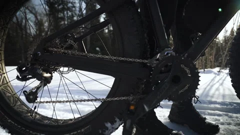 Bicycle Drivetrain Detail Stock Footage 243118925