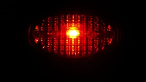  Bicycle flashes  Stock Footage 83012198