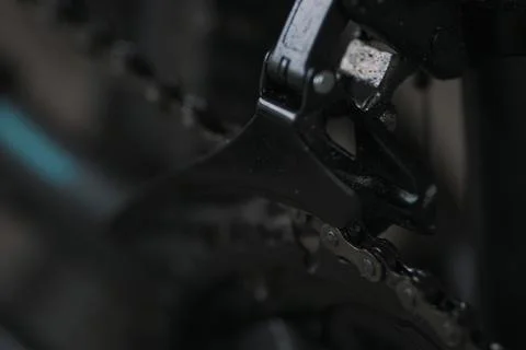 Bicycle Front Derailleur Stock Photos