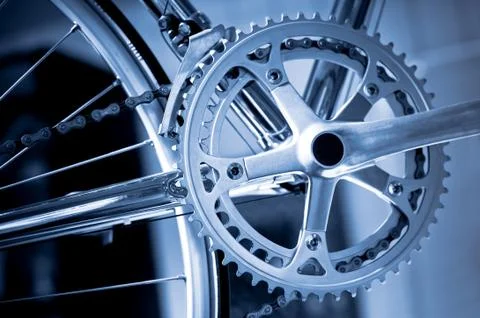 Bicycle gears Foto stock