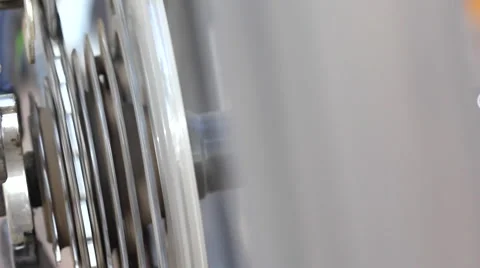 Bicycle gears video Stock Footage 62310516