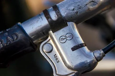Bicycle handlebar Stock Photos