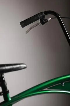 Bicycle handlebar Stock Photos