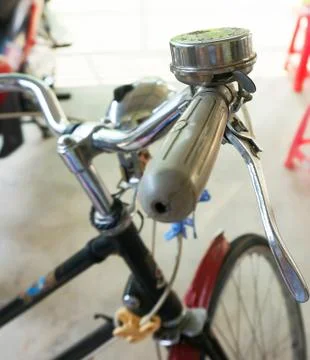 Bicycle handlebar Stock Photos