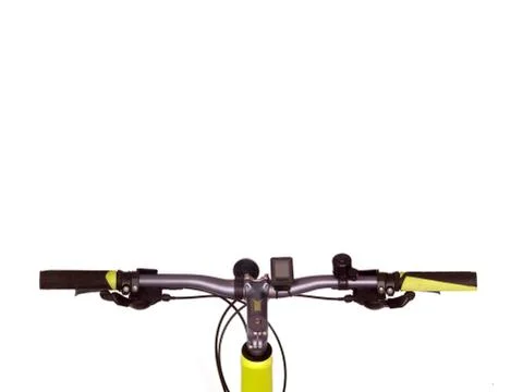 Bicycle handlebars Stock Photos