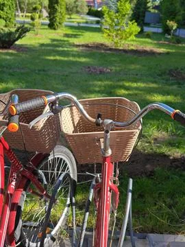 Bicycle handlebars Stock Photos