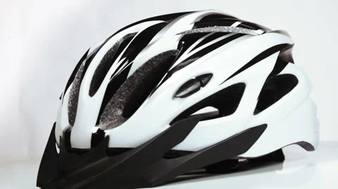 Bicycle helmet Stock Footage 49310076