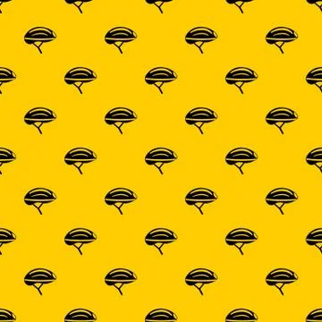 Bicycle helmet pattern Stock Illustration