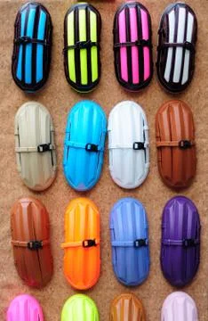 Bicycle Helmets Stock Photos