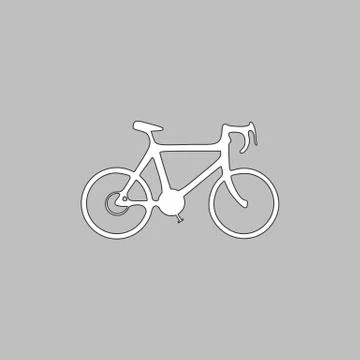 Bicycle icon computer symbol Stock Illustration