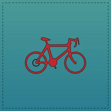 Bicycle icon computer symbol Stock Illustration