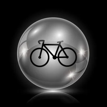Bicycle icon Illustration