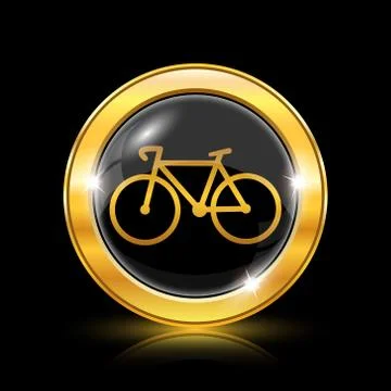 Bicycle icon Illustration