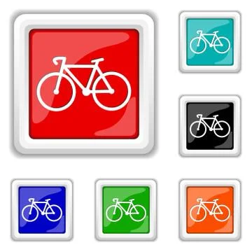 Bicycle icon Stock Illustration