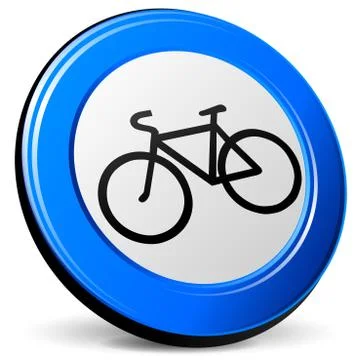 Bicycle icon Stock Illustration