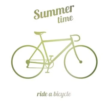 Bicycle icon Stock Illustration