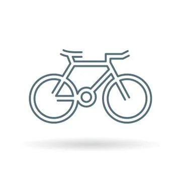 Bicycle icon Stock Illustration