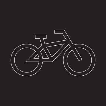 Bicycle icon Stock Illustration