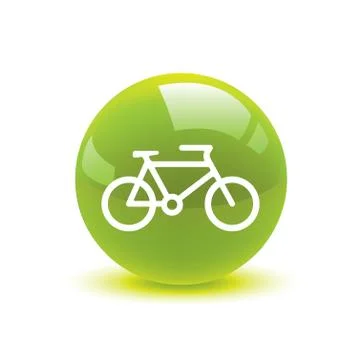 Bicycle icon web Stock Illustration