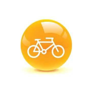 Bicycle icon web Stock Illustration