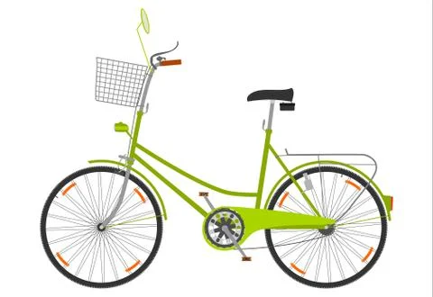 Bicycle Stock Illustration