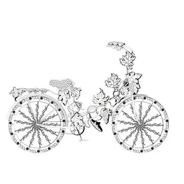 Bicycle Illustrazione stock