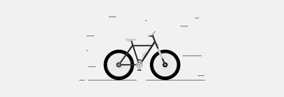 Bicycle. Stock Illustration